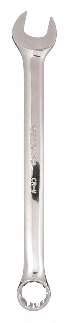 COMBINATION WRENCH, ALLOY STEEL, CHROME, 5/8 IN HEAD SIZE, 8 1/4 IN OVERALL L, OFFSET