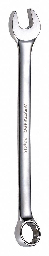 COMBINATION WRENCH, ALLOY STEEL, CHROME, 13/16 IN HEAD SIZE, 10⅝ IN OVERALL L, OFFSET
