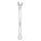 COMBINATION WRENCH, ALLOY STEEL, CHROME, 11 MM HEAD SIZE, 6 1/2 IN OVERALL L, OFFSET