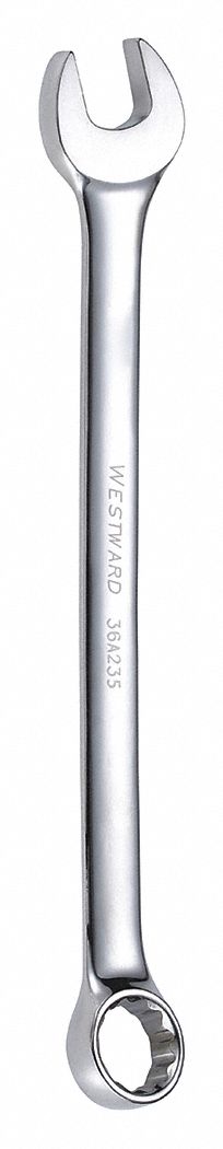 COMBINATION WRENCH, ALLOY STEEL, CHROME, 20 MM HEAD SIZE, 10 5/8 IN OVERALL L, OFFSET