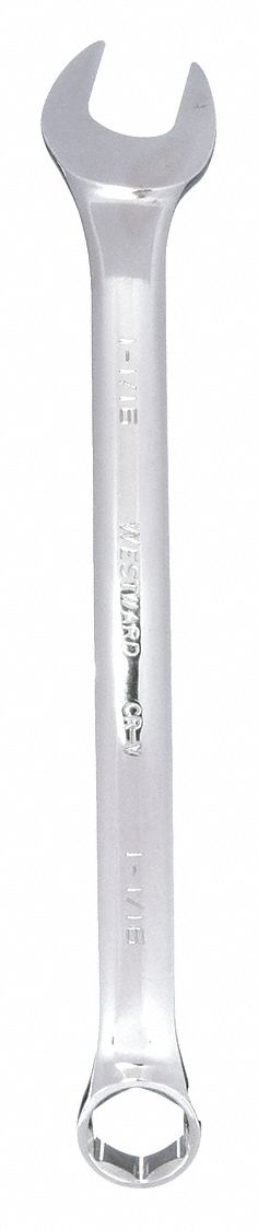 COMBINATION WRENCH, ALLOY STEEL, CHROME, 1 1/16 IN HEAD SIZE, 14⅛ IN OVERALL L, OFFSET