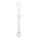 COMBINATION WRENCH, ALLOY STEEL, CHROME, 14 MM HEAD SIZE, 7 1/2 IN OVERALL L, OFFSET