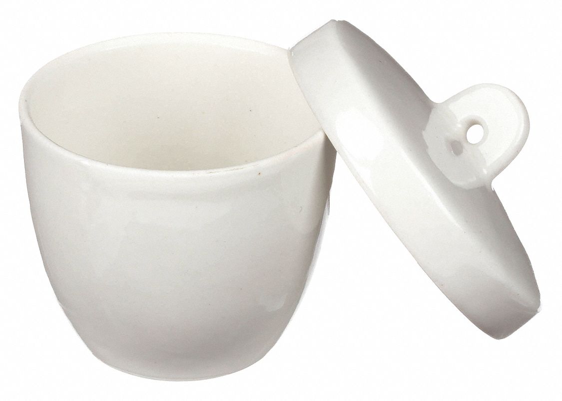 CRUCIBLE, TALL FORM, 50ML, PORCELAI