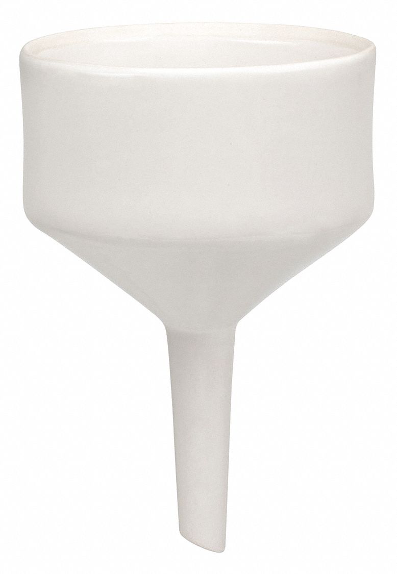 Buchner Funnel: Ceramic, 27.05 fl oz Capacity - oz, 800 mL Capacity - mL, Porcelain, Porcelain