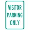 Visitor Parking Only Signs