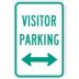 Visitor Parking Signs (With Double Arrow)