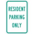 Resident & Tenant Parking Signs