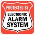 Protected By Electronic Alarm System Signs