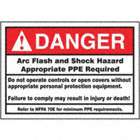 Danger: Arc Flash And Shock Hazard Appropriate PPE Required Do Not Operate Controls Signs