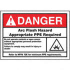 Danger: Arc Flash Hazard Appropriate PPE Required Do Not Operate Controls Or Open Covers Without Appropriate Personal Protection Equipment. Failure To Comply May Result In Injury Or Death! Refer To NFPA 70E For Minimum Requirements Signs