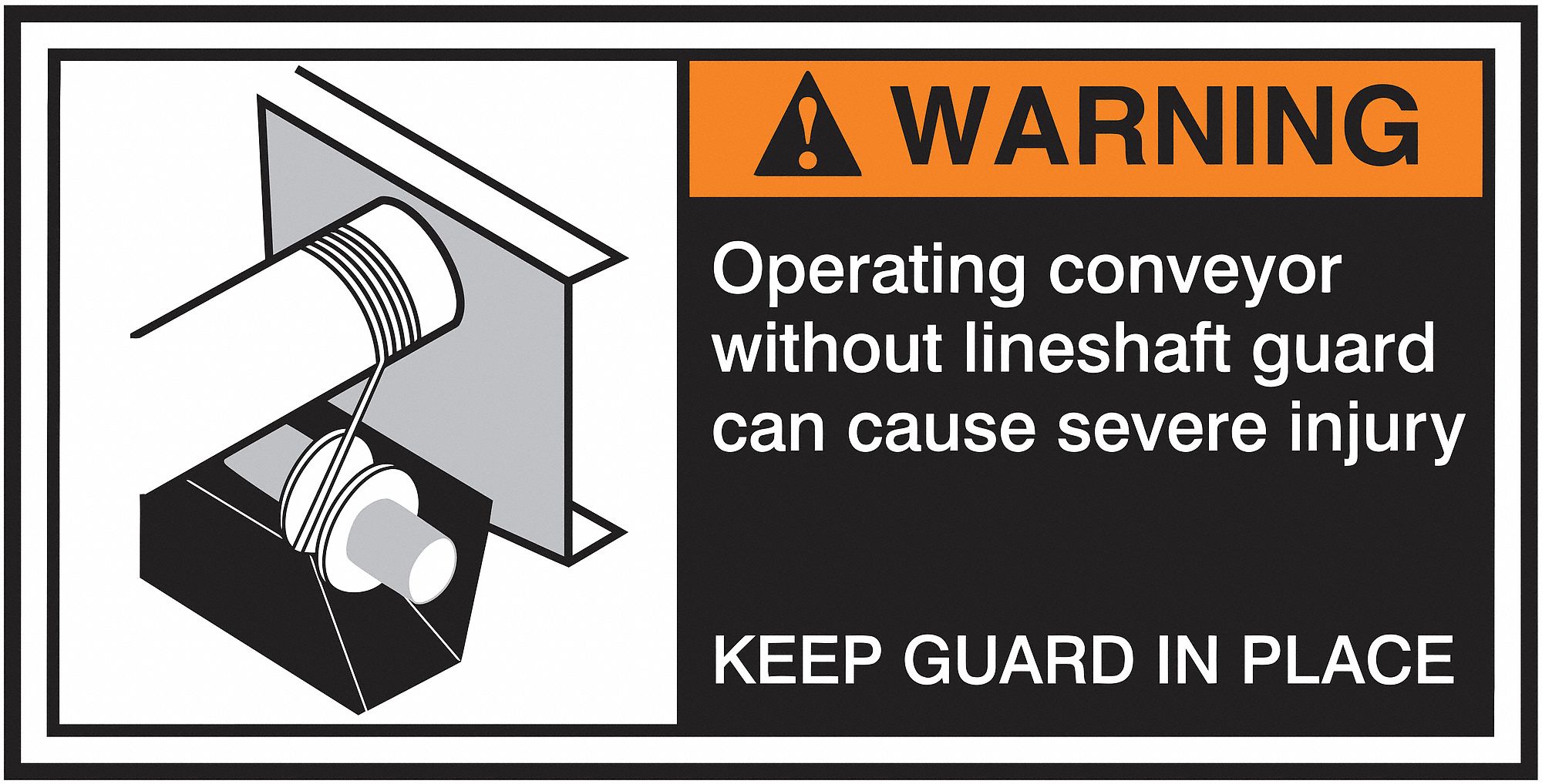 ETIQ, CEMA, GARDE AXE 2.5X5 PQ5.