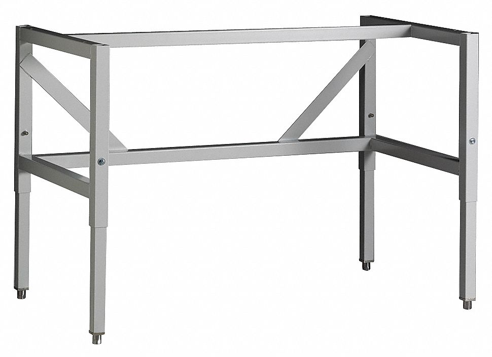 Telescoping Base Stand: 32 in Overall Dp, 35 in Overall Wd, 34 1/2 in Overall Ht, 0 Doors