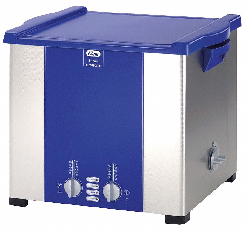 ELMA ULTRASONICS, 5 gal Tank Capacity, Degas/Heat/Sieve/Sweep