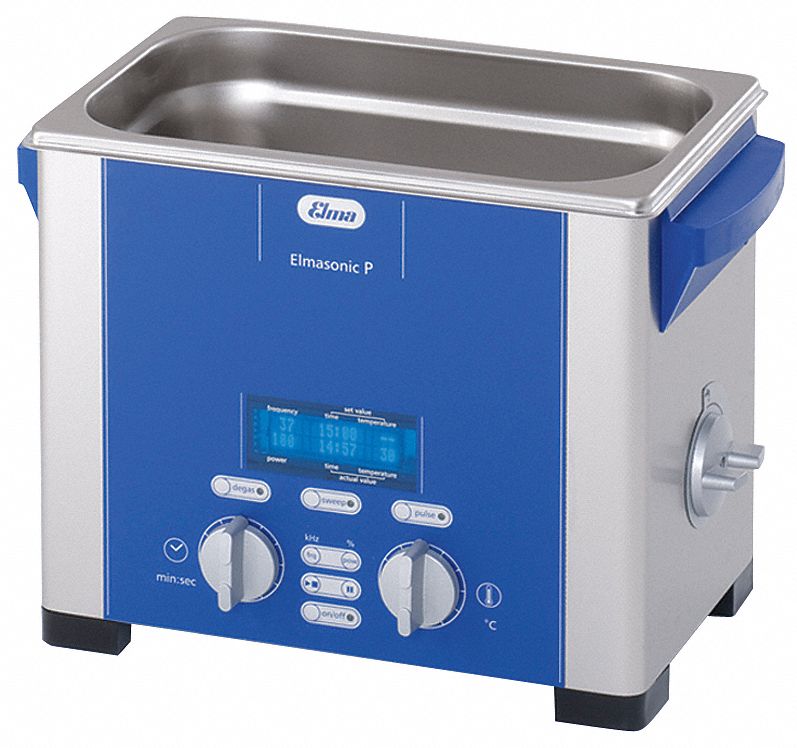 ELMA ULTRASONICS, 0.7 gal Tank Capacity, 5 3/8 in Tank Dp, Ultrasonic