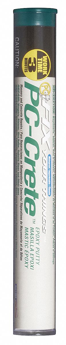 Epoxy: Concrete Putty, 4 oz, Off-White, 60 min Cure
