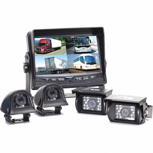 REAR VIEW SAFETY/RVS SYSTEMS Rear View Camera System: CCD, Quad, 130°  Viewing Angle