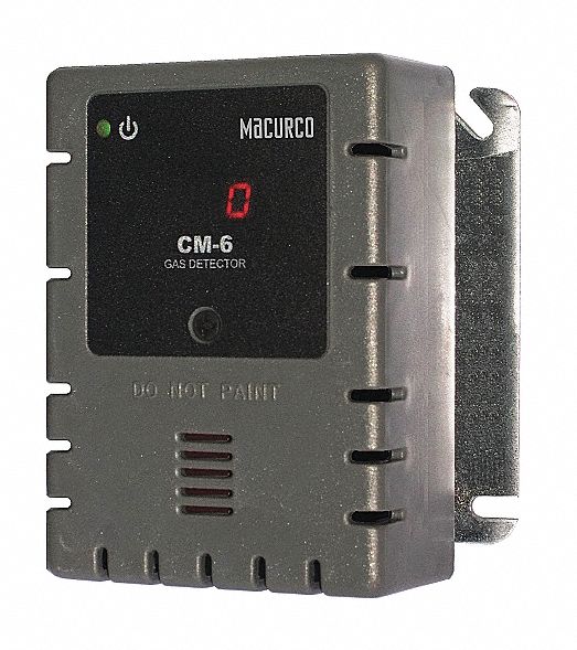 CO Details about   MACURCO CM-E1 Gas Detector Use With: Fire/Burgla Alarm Flush/Surface Mount 