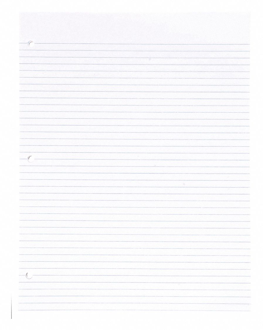LOOSELEAF PAPER,RULED
