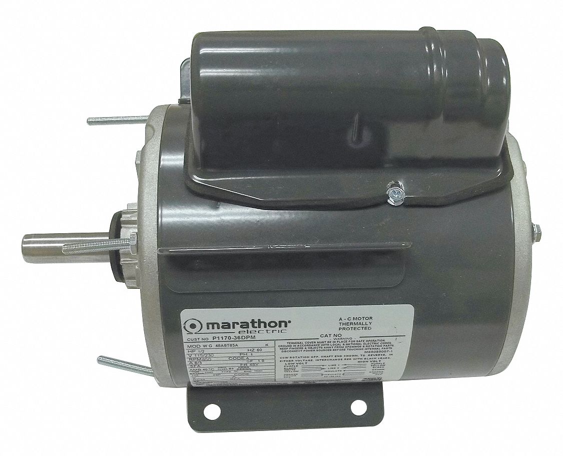 REPL. MOTOR,1/2HP,850RPM,115/230V 4 LUG