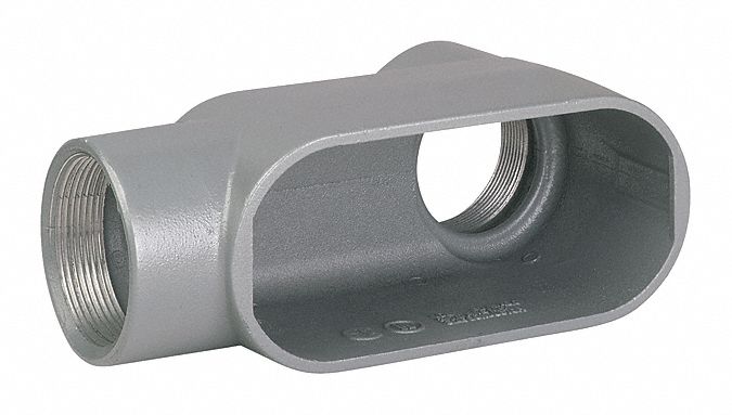 Conduit Outlet Body, LB, Alum., 3/4" Hub