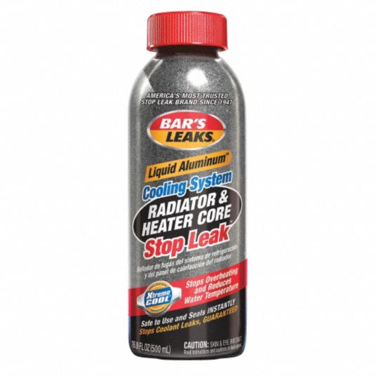 BAR'S LEAKS Radiator Stop Leak Leak Stoppers, 16.9 oz Size 36D350