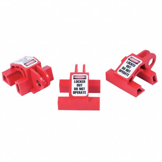 ZING Multi-pole Circuit Breaker Lockout, 120/277, Slide-On Lockout Type ...