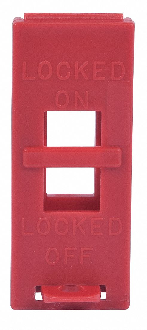 36D369 - Wall Switch Lockout Red 3/8 in Dia.
