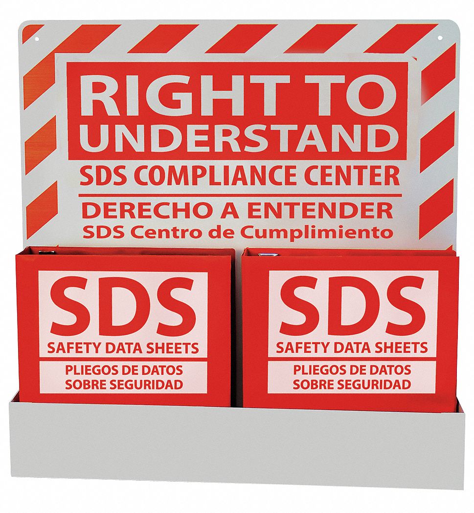 RIGHT TO UNDERSTAND STATION, SDS STATION, 23¼ IN OVERALL H, 27½ IN OVERALL W, RED/WHITE