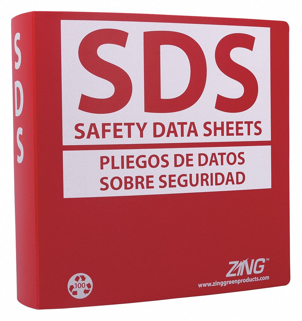 Pliegos De Datos Sobre Seguridad/SDS Safety Data Sheets, 12 in Overall