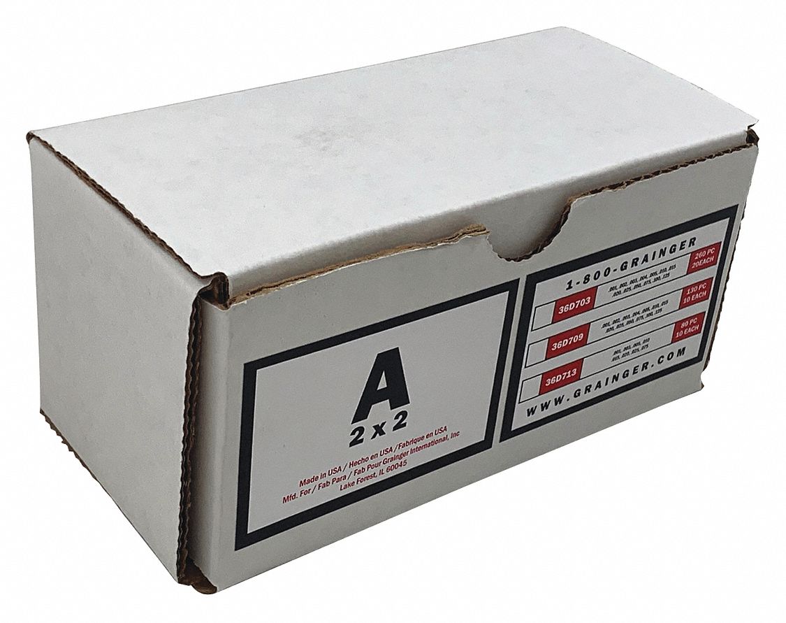 Shim.Board 03 2枚セット（ステッカー付） Inch, Tabbed, Slotted Shim Assortment,Tabbed,80 pcs - 36D713