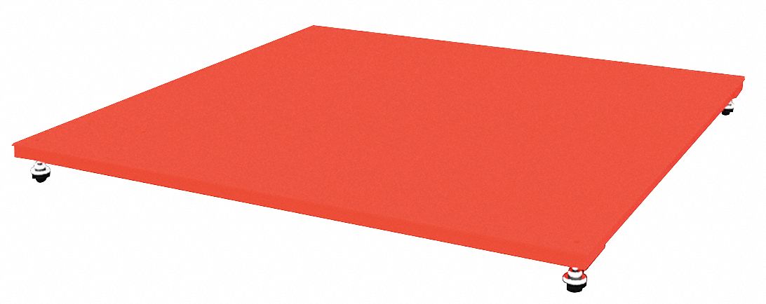 Floor Platform Scale: 10, 000 lb Wt Capacity, 48 in Weighing Surface Dp, kg/lb, 2 lb