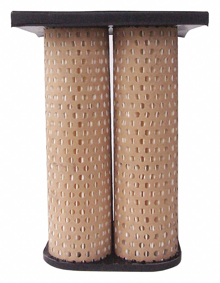 Air Filter, Multiple Tube, 8-3/16in.H.