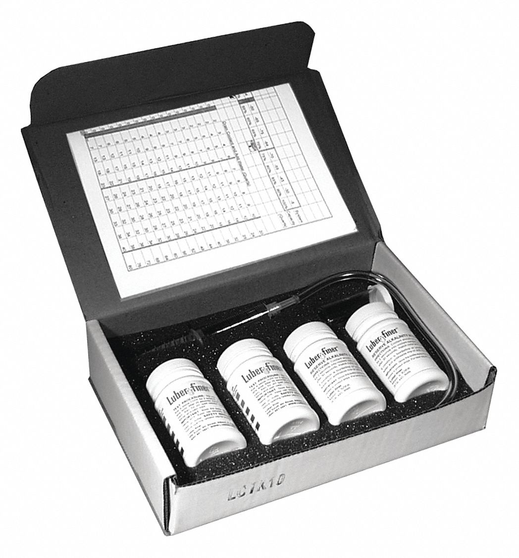 LUBERFINER Coolant Test Kit; For Use With Heavy Duty Equipment with