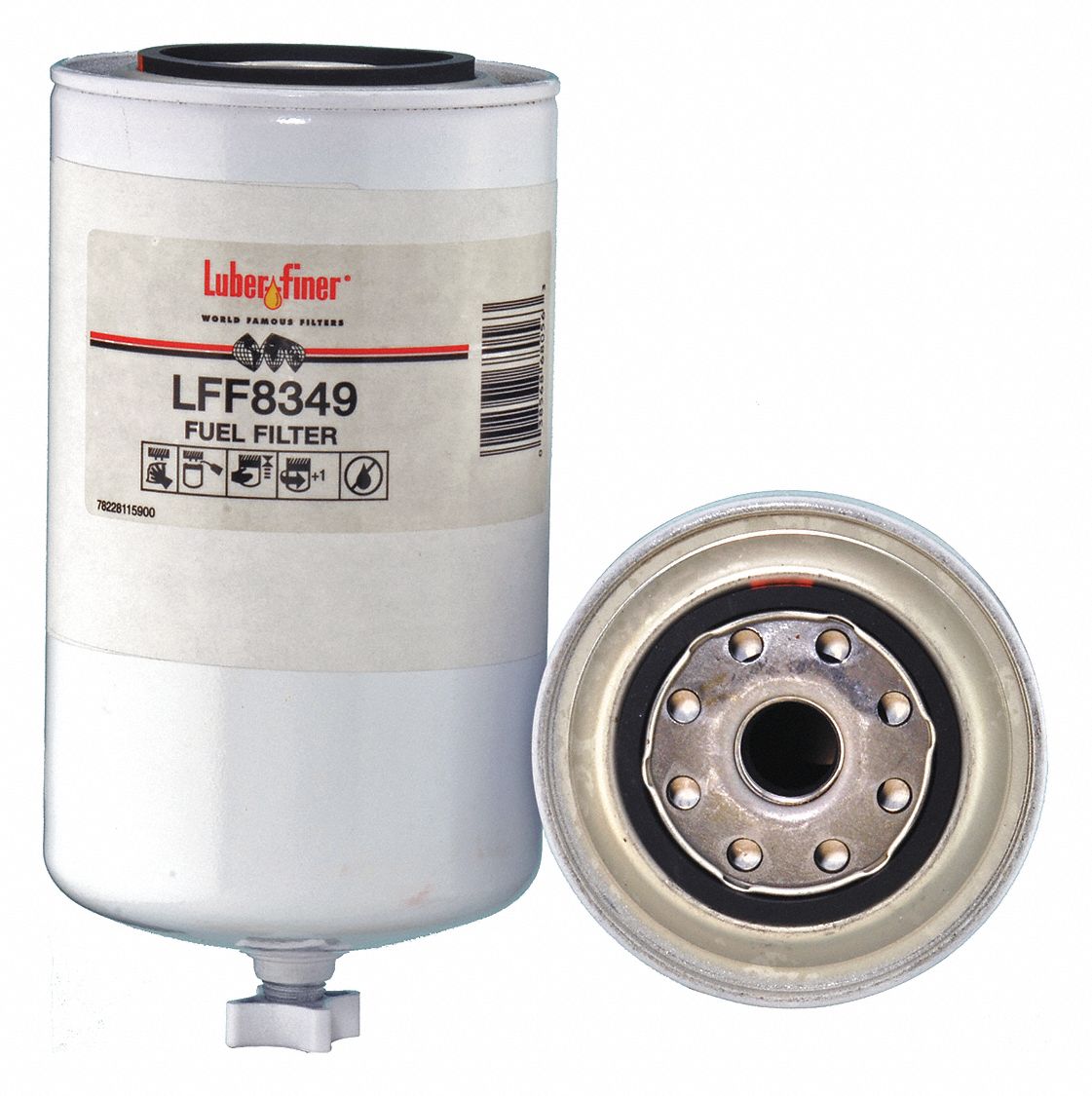 Fuel Filter, 9in.H.4-1/4in.dia.