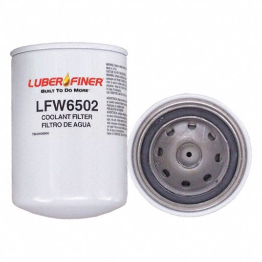 LUBERFINER Coolant Filter, SpinOn, 5 3/8 in Height 36DU37LFW6502