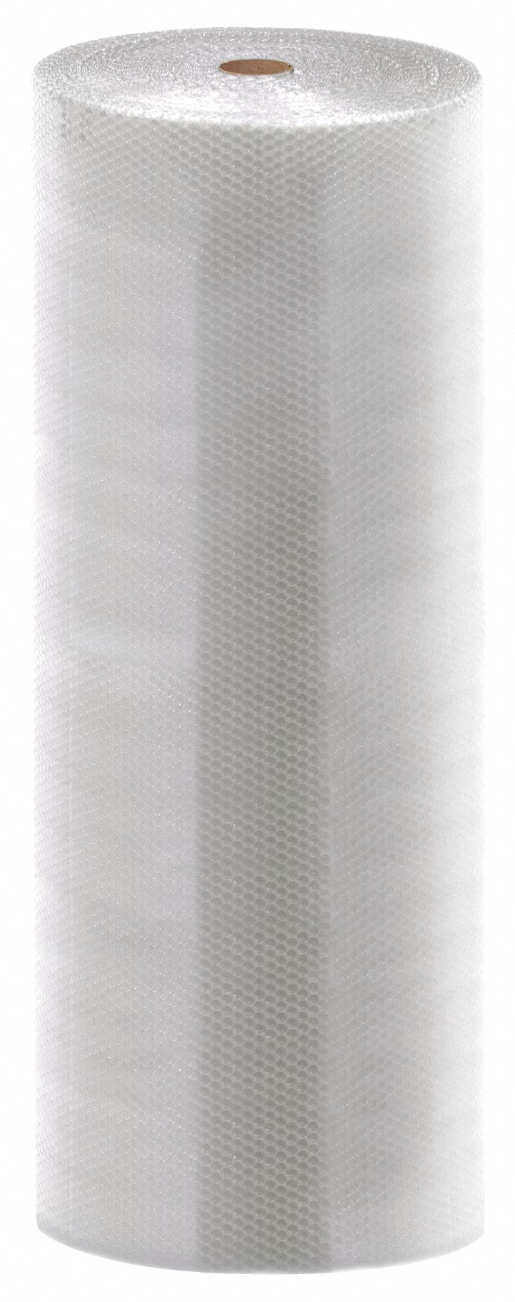 Bubble Roll: 3/16 in Bubble Size, 48 in Roll Wd, 300 ft Roll Lg, Clear