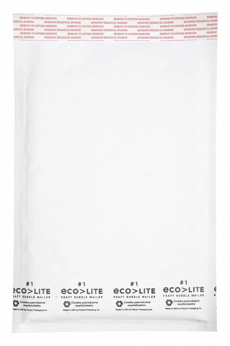 Poly Mailers: 7 1/2 in x 10 1/2 in, 7 1/2 in x 10 1/2 in, With Tear Strip, 1, 000 PK