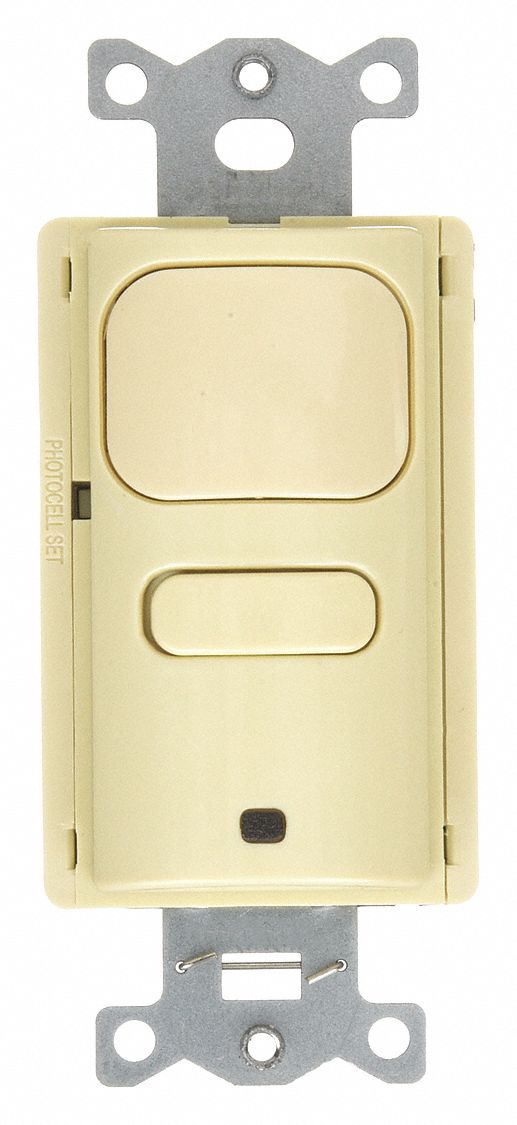 Motion Sensor: Occupancy/Vacancy, Fluorescent/Incandescent, Hard Wired