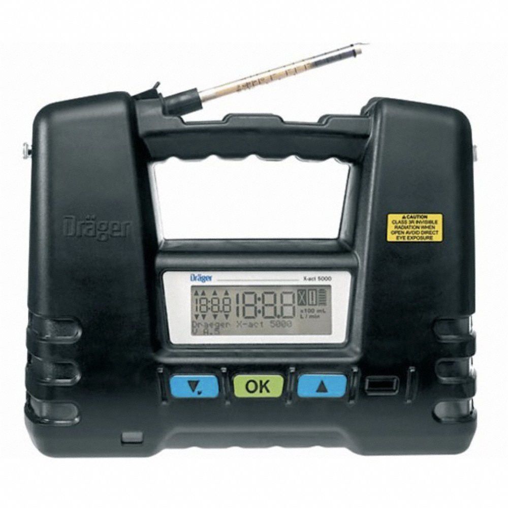 DRAEGER MultiGas Detector, Includes Bar Code Reader, Shoulder Strap