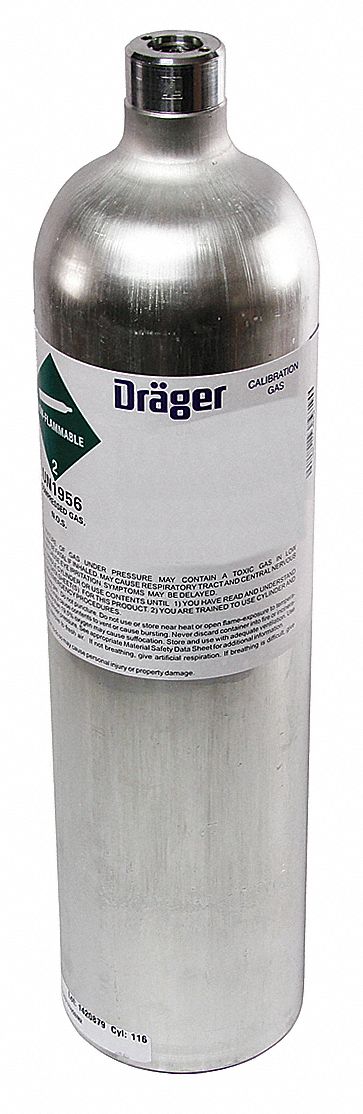 DRAEGER CYLINDER CAL GAS 103L 1000PSI - Calibration Gas - DGR4595194 ...