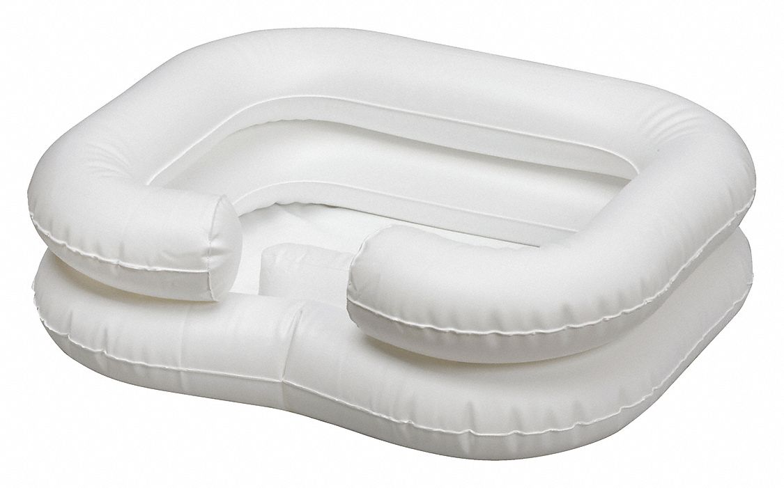 36ED32 - Bed Shampoo Wht Plastic Contains Latex