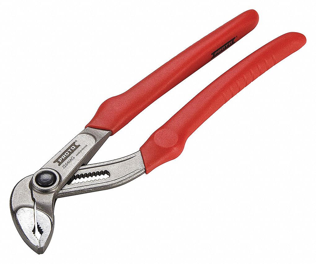 PLIERS, LOCK JOINT, MULTI-GRIP, 12-19/32 X 23/64, STEEL