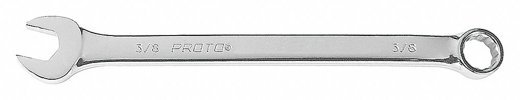 COMBINATION WRENCH, ALLOY STEEL, FULL POLISH FINISH, ANTI-SLIP DESIGN, 394.88 MM L