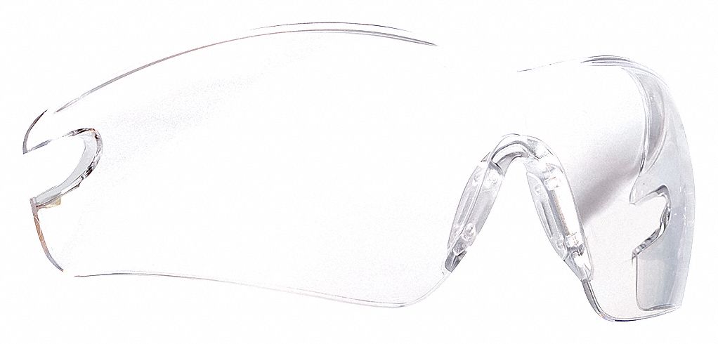 SPARE SAFETY LENS, COBRA, ANTI-FOG, SCRATCH-RESISTANT, CLEAR, POLYCARBONATE