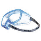 SAFETY GOGGLES, SEALED, ANTI FOG, CLEAR, CLEAR, PVC, POLYCARBONATE, NYLON