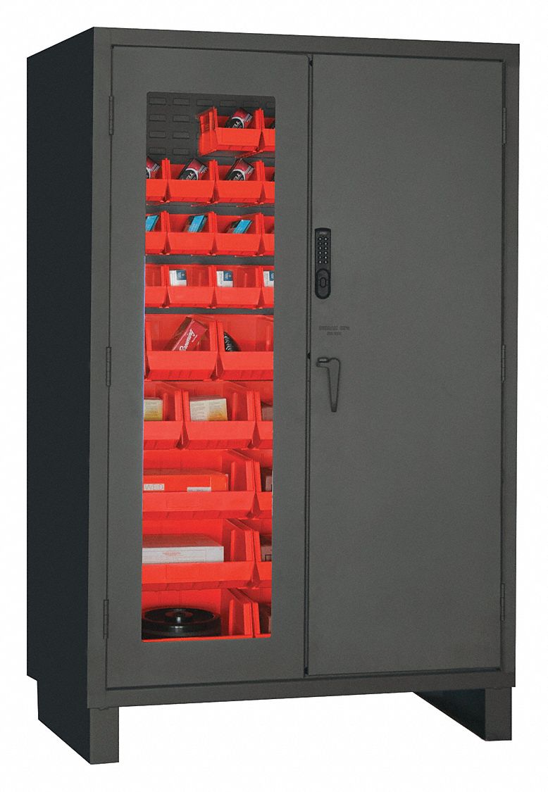 DURHAM CABINET ACCESS CONTROL 48X24X78 - Hanging Bin Cabinets ...