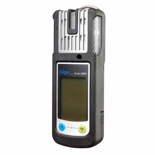 DRAEGER Gas Detector Kit, Detects Methane and Hydrogen Sulfide, CH4 0100 LEL, H2S 0100 ppm