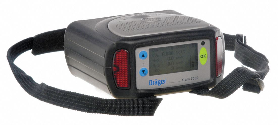 Gas Detector Kit,X-am 7000,IR,CO2