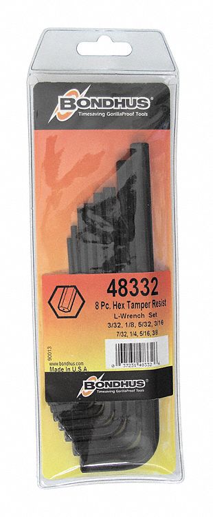 Hex Key Set 8 Piece Set