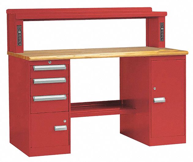 K8137 Workbench Cherry Red 60 W Unassembled